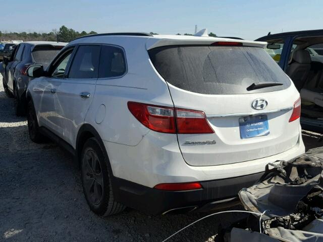 KM8SN4HF2DU018388 - 2013 HYUNDAI SANTA FE G WHITE photo 3