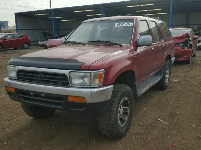 JT3VN39W8S0201569 - 1995 TOYOTA 4RUNNER VN RED photo 2