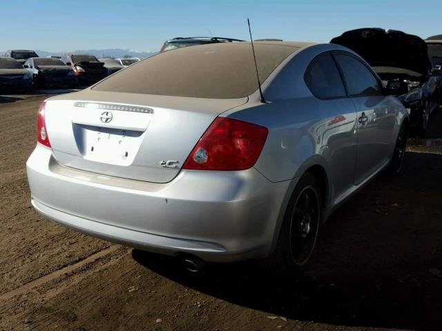 JTKDE177860080726 - 2006 TOYOTA SCION TC SILVER photo 4