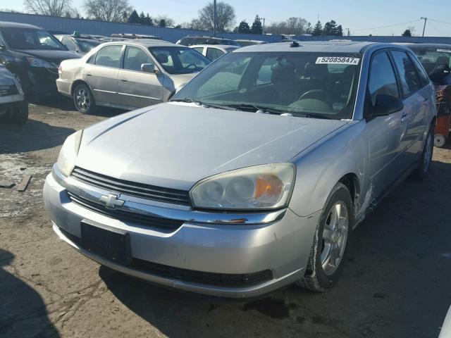 1G1ZT64825F341740 - 2005 CHEVROLET MALIBU MAX 银色 照片 2