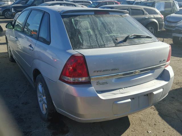 1G1ZT64825F341740 - 2005 CHEVROLET MALIBU MAX 银色 照片 3