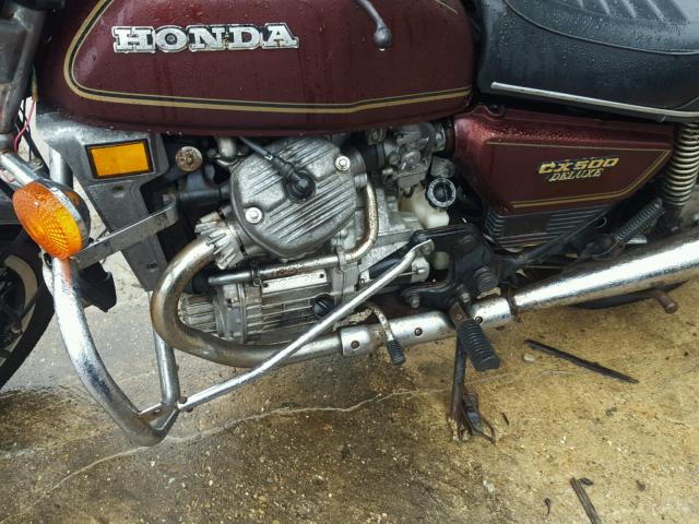 PC014003356 - 1979 HONDA CX500 D RED photo 7