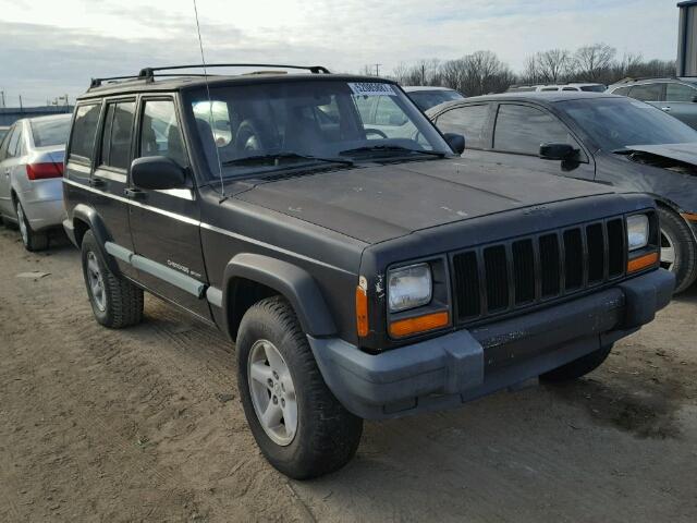 1J4FT68S2XL514400 - 1999 JEEP CHEROKEE S BLACK photo 1