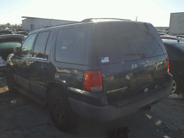 1FMFU16L93LA65160 - 2003 FORD EXPEDITION BLUE photo 3