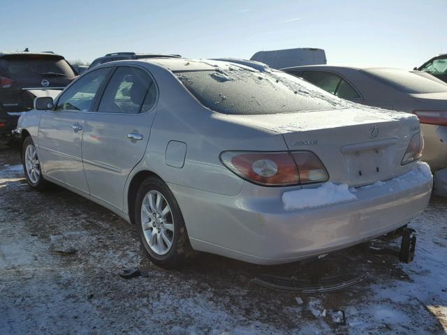 JTHBF30G525005785 - 2002 LEXUS ES 300 SILVER photo 3