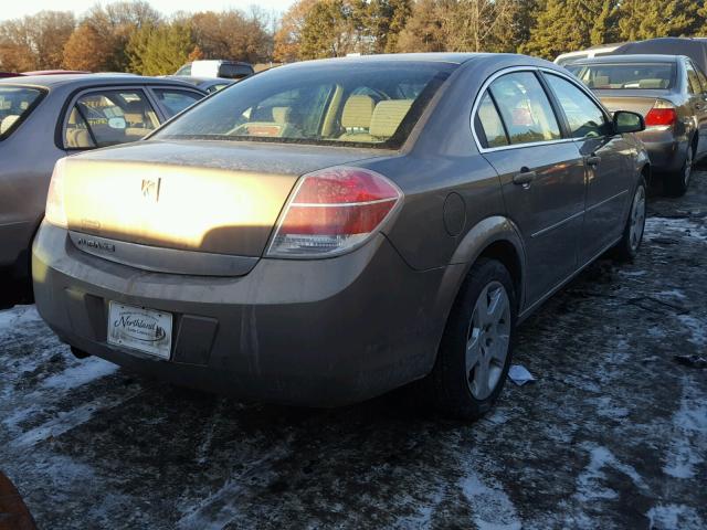 1G8ZS57NX7F127467 - 2007 SATURN AURA XE GRAY photo 4