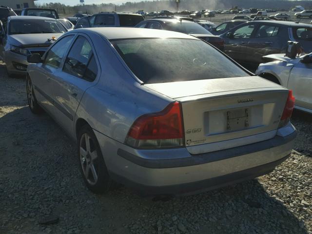 YV1RH52Y642353525 - 2004 VOLVO S60 R SILVER photo 3