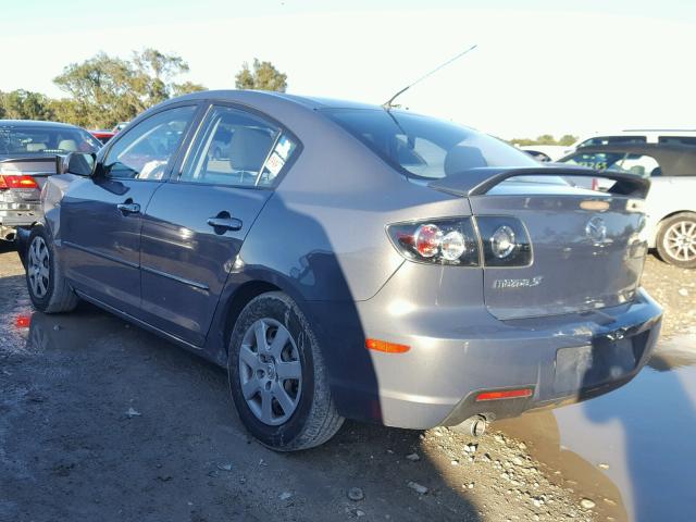 JM1BK32FX81834188 - 2008 MAZDA 3 I SILVER photo 3