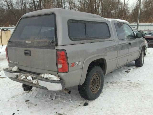 1GCEK19Z96Z254446 - 2006 CHEVROLET SILVERADO GRAY photo 4