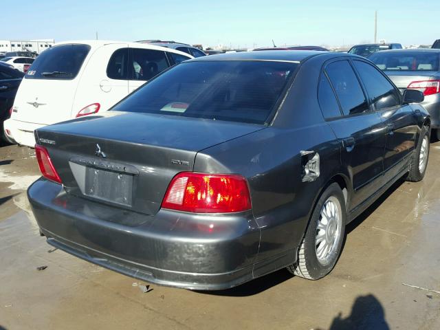 4A3AA36G92E049532 - 2002 MITSUBISHI GALANT DE GRAY photo 4