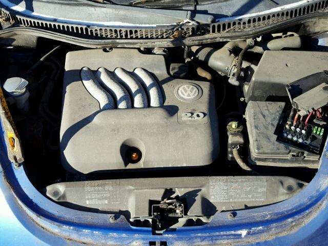 3VWBS21C31M417941 - 2001 VOLKSWAGEN NEW BEETLE 蓝色 照片 7