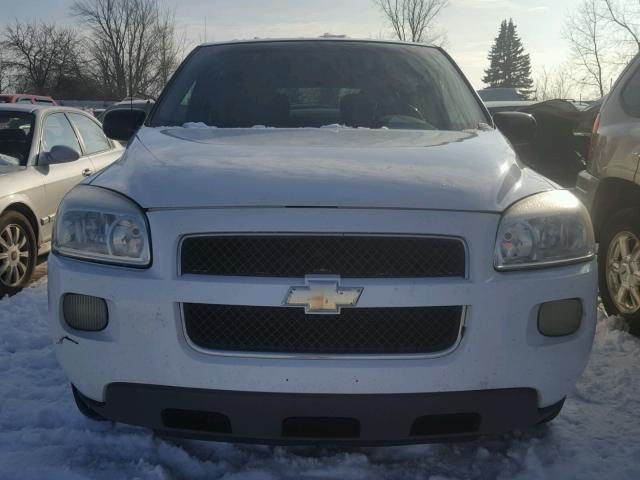 1GNDV23L65D279823 - 2005 CHEVROLET UPLANDER L WHITE photo 9