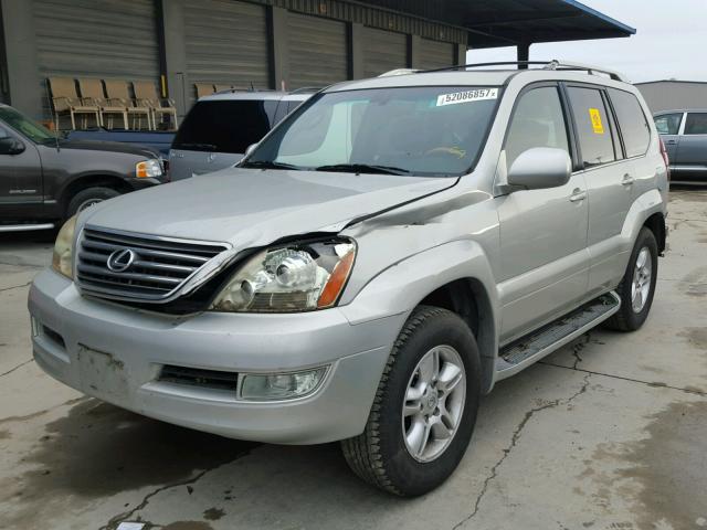 JTJBT20X140048750 - 2004 LEXUS GX 470 GRAY photo 2