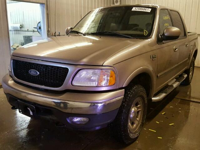 1FTRW08L33KC37059 - 2003 FORD F150 SUPER TAN photo 2