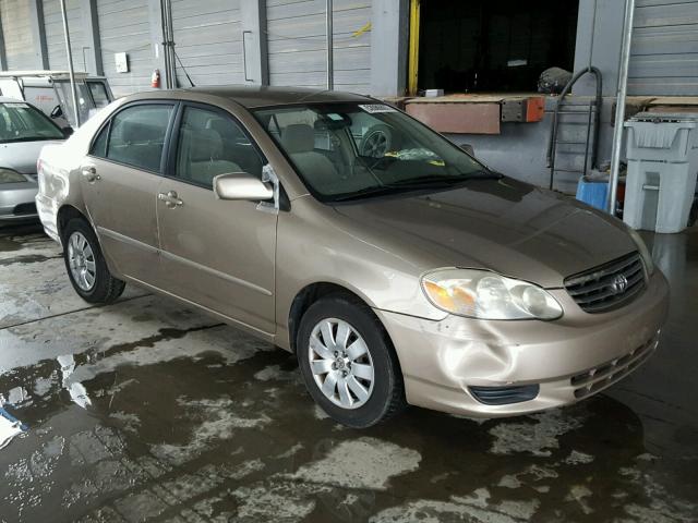 1NXBR32E24Z195215 - 2004 TOYOTA COROLLA CE GRAY photo 1