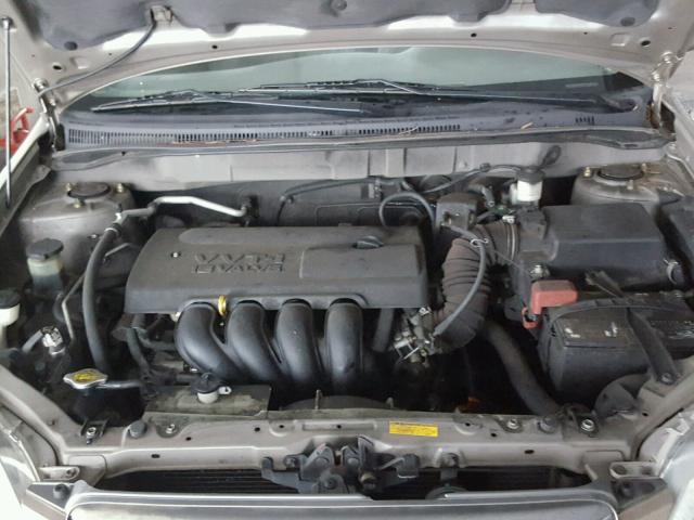 1NXBR32E24Z195215 - 2004 TOYOTA COROLLA CE GRAY photo 7