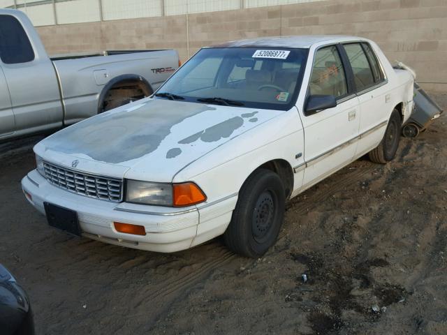 1P3AA463XSF526775 - 1995 PLYMOUTH ACCLAIM WHITE photo 2