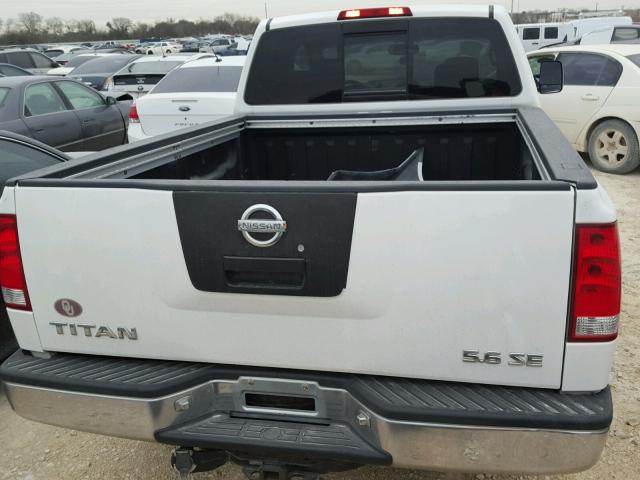 1N6AA06A44N518071 - 2004 NISSAN TITAN XE WHITE photo 5