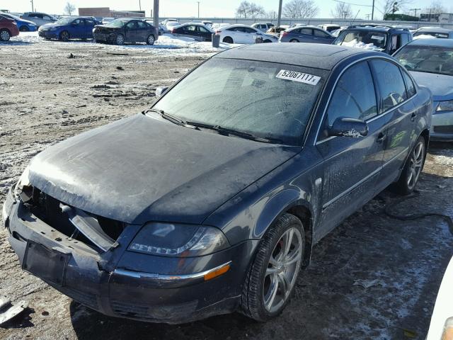 WVWRH63B43P055529 - 2003 VOLKSWAGEN PASSAT GLX GRAY photo 2