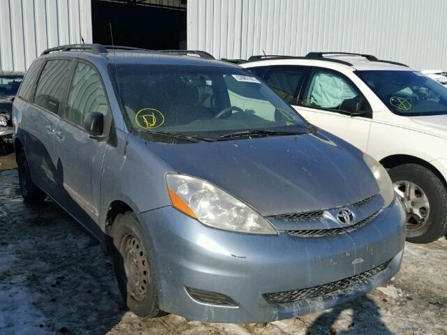 5TDZA23C56S492326 - 2006 TOYOTA SIENNA CE BLUE photo 1