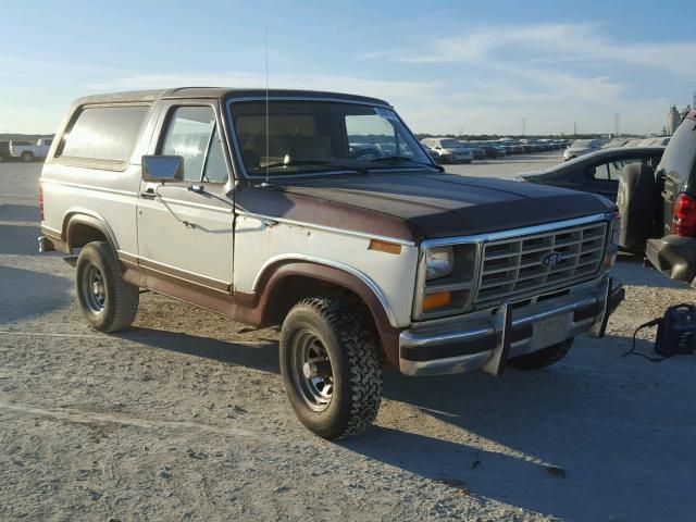 1FMEU15G5DLA08021 - 1983 FORD BRONCO U10 BROWN photo 1