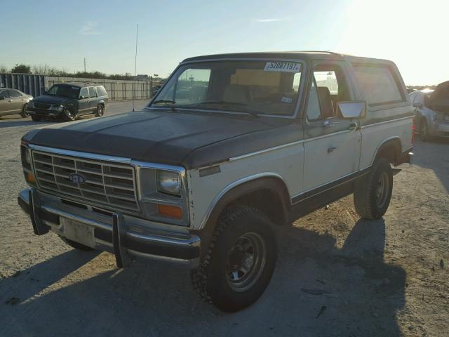 1FMEU15G5DLA08021 - 1983 FORD BRONCO U10 BROWN photo 2