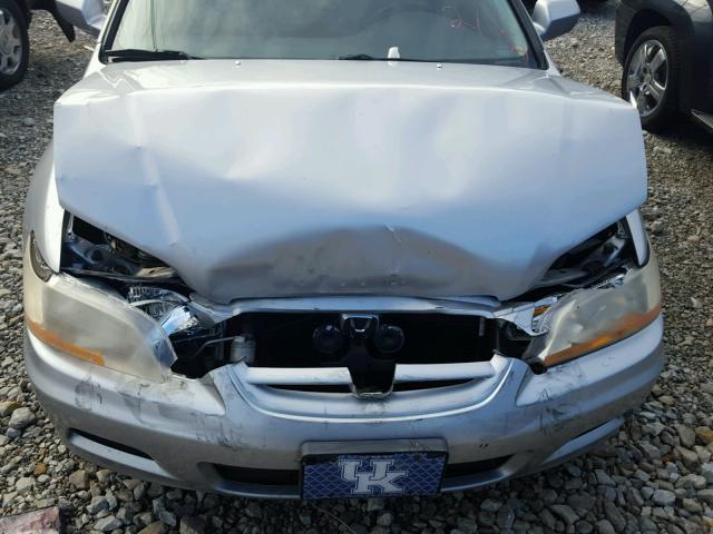 1HGCG22531A006952 - 2001 HONDA ACCORD EX SILVER photo 7