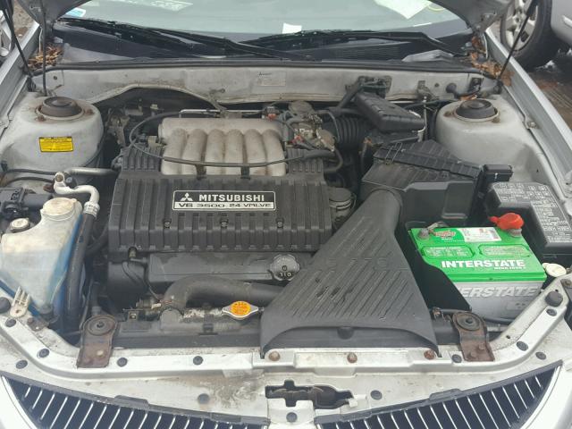 6MMAP67P94T006086 - 2004 MITSUBISHI DIAMANTE L GRAY photo 7