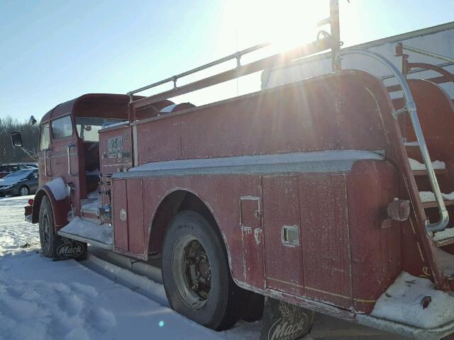 N0V1N122 - 1959 MACK FIRE TRUCK RED photo 3