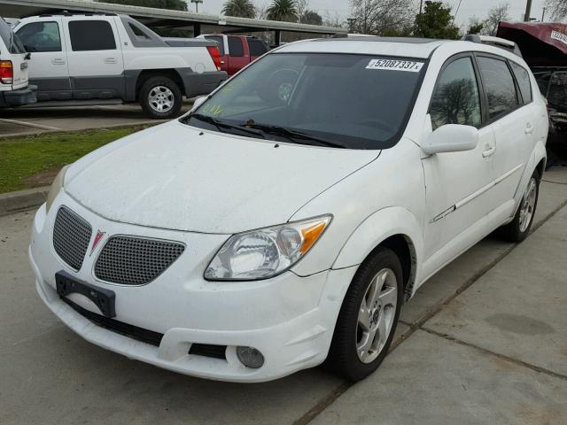 5Y2SL63865Z428579 - 2005 PONTIAC VIBE WHITE photo 2