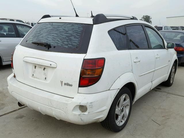 5Y2SL63865Z428579 - 2005 PONTIAC VIBE WHITE photo 4