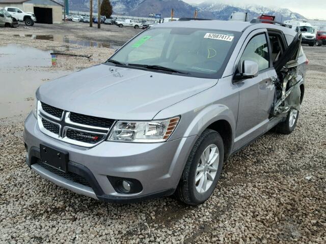 3C4PDDBG5HT521329 - 2017 DODGE JOURNEY SX GRAY photo 2