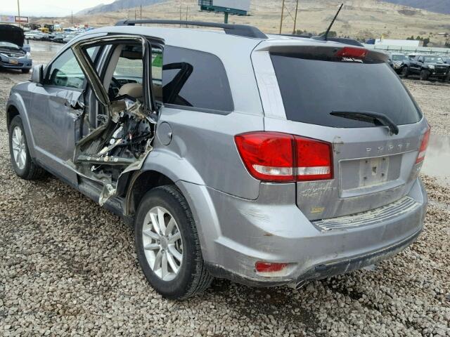 3C4PDDBG5HT521329 - 2017 DODGE JOURNEY SX GRAY photo 3