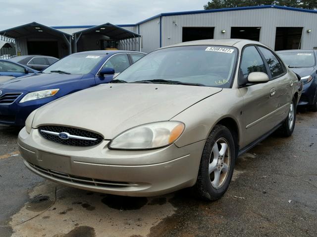 1FAFP53261A248660 - 2001 FORD TAURUS SE GOLD photo 2