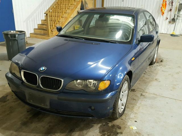 WBAET37424NJ44808 - 2004 BMW 325 I BLUE photo 2