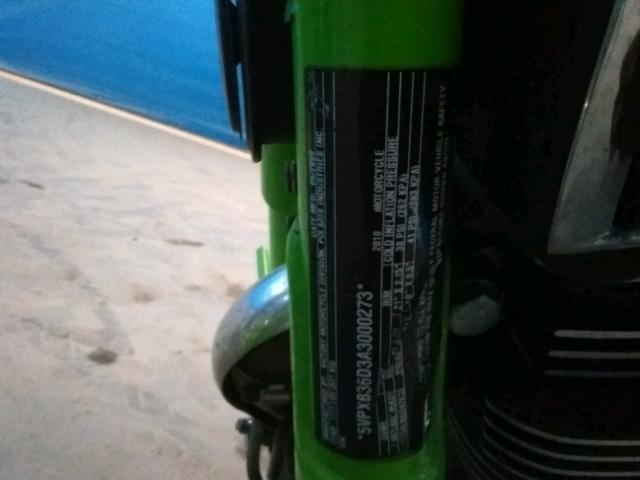 5VPXB36D3A3000273 - 2010 VICTORY MOTORCYCLES JACKPOT GREEN photo 10