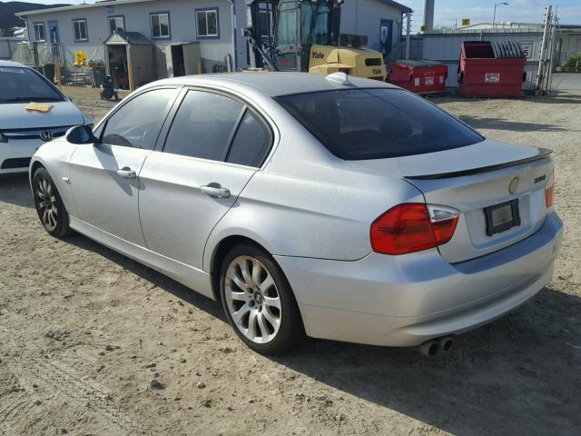 WBAVB33506KS37784 - 2006 BMW 330 I SILVER photo 3