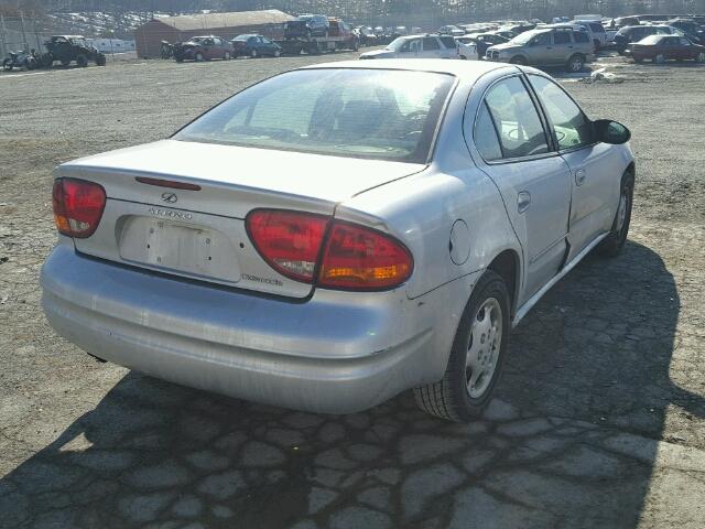 1G3NL52F73C294043 - 2003 OLDSMOBILE ALERO GL SILVER photo 4