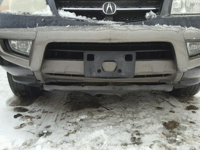 2HNYD18292H530186 - 2002 ACURA MDX BLACK photo 9