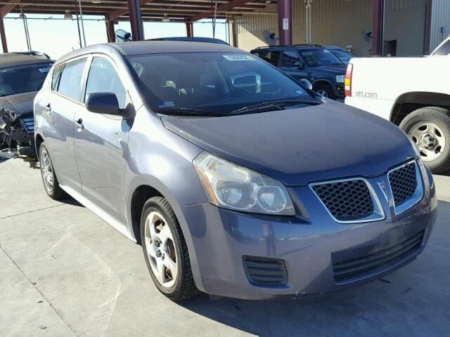 5Y2SP67809Z451859 - 2009 PONTIAC VIBE BLUE photo 1