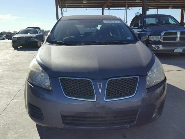 5Y2SP67809Z451859 - 2009 PONTIAC VIBE BLUE photo 9