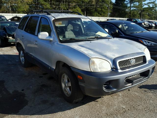 KM8SB12BX2U319324 - 2002 HYUNDAI SANTA FE G SILVER photo 1