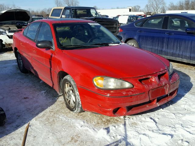 1G2NW52E03C259461 - 2003 PONTIAC GRAND AM G RED photo 1