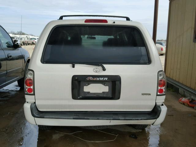 JT3GM84R9W0023364 - 1998 TOYOTA 4RUNNER WHITE photo 9