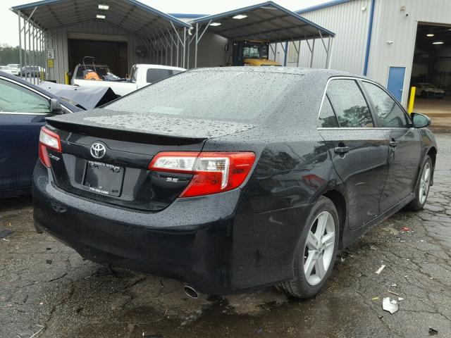 4T1BF1FK1DU676358 - 2013 TOYOTA CAMRY L BLACK photo 4