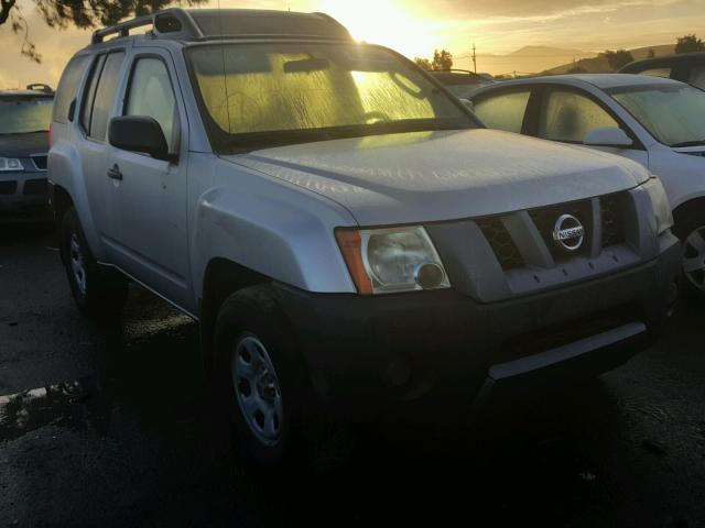 5N1AN08W57C536994 - 2007 NISSAN XTERRA OFF SILVER photo 1