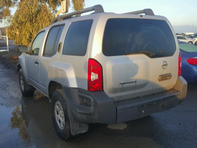 5N1AN08W57C536994 - 2007 NISSAN XTERRA OFF SILVER photo 3