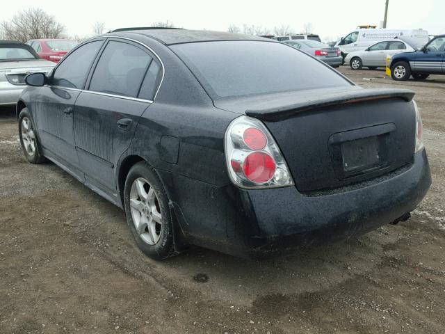 1N4AL11D95N461426 - 2005 NISSAN ALTIMA S BLACK photo 3