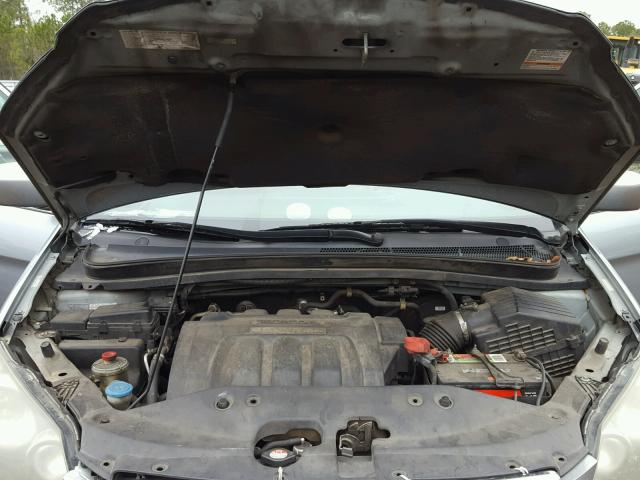5FNRL38787B085151 - 2007 HONDA ODYSSEY EX SILVER photo 7