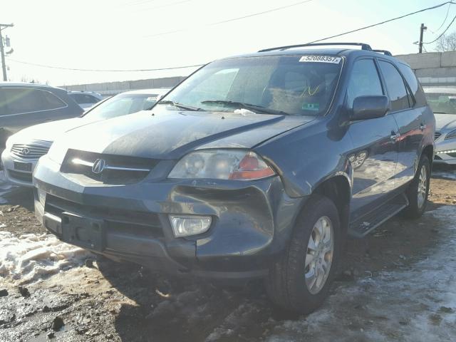 2HNYD18773H538381 - 2003 ACURA MDX TOURIN CHARCOAL photo 2